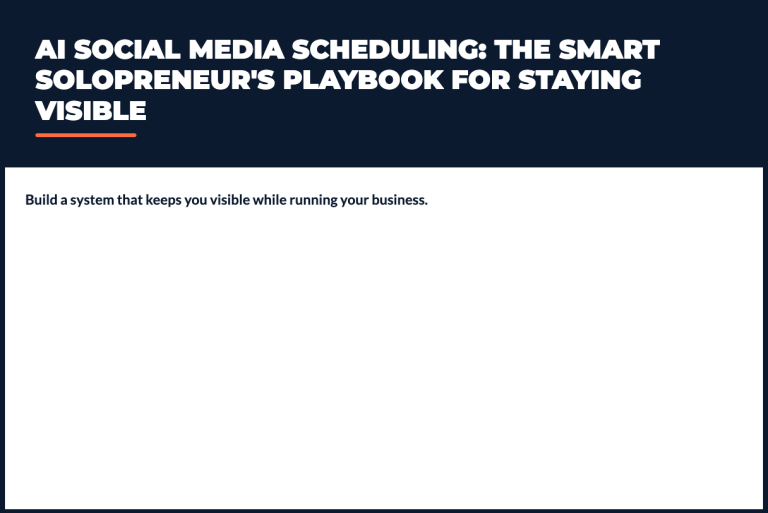 AI Social Media Scheduling