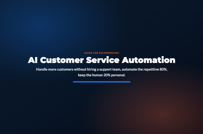 AI customer service automation